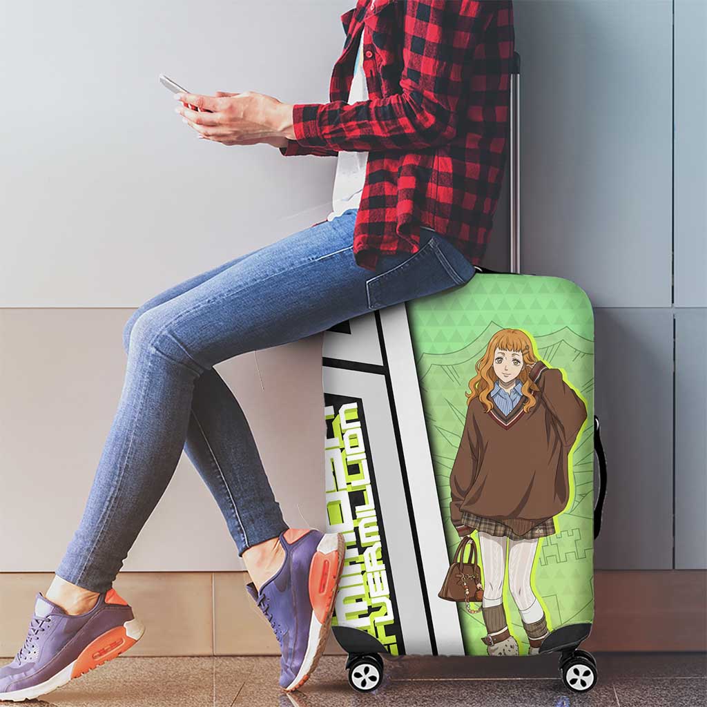 Black Clover Mimosa Vermillion Luggage Cover Cozy Academia Anime Style