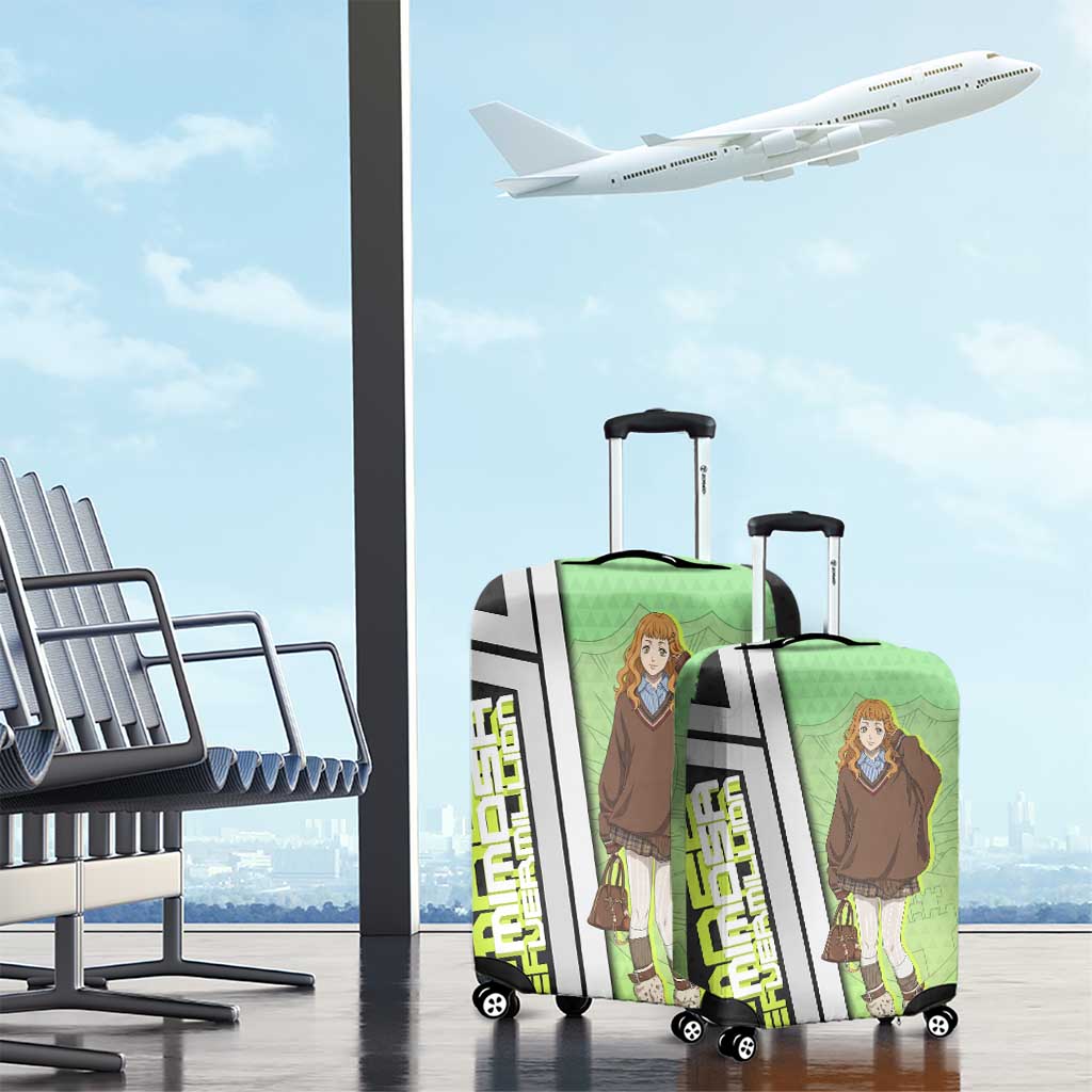Black Clover Mimosa Vermillion Luggage Cover Cozy Academia Anime Style