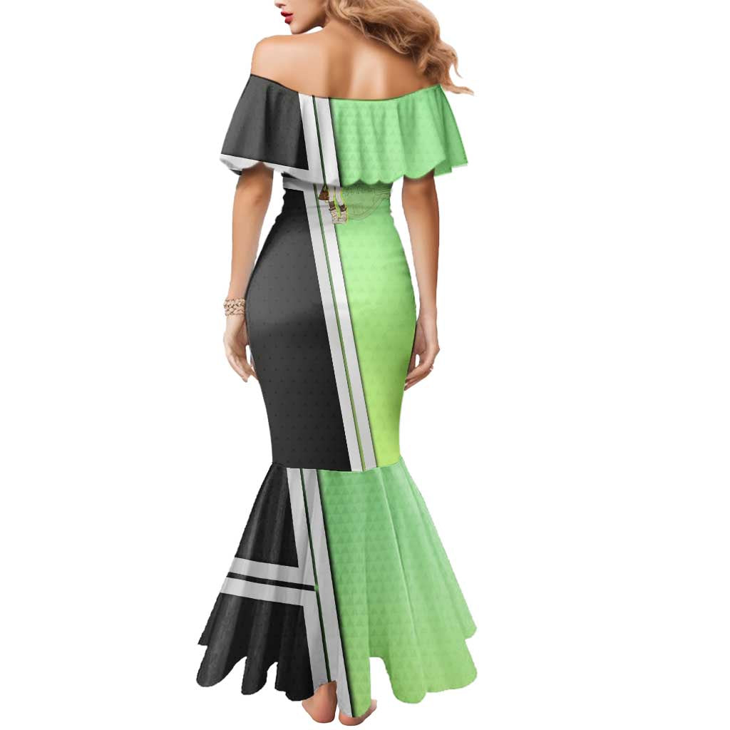 Black Clover Mimosa Vermillion Mermaid Dress Cozy Academia Anime Style