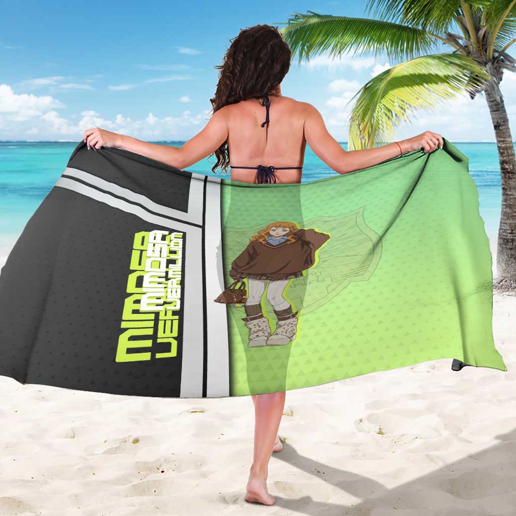 Black Clover Mimosa Vermillion Sarong Cozy Academia Anime Style