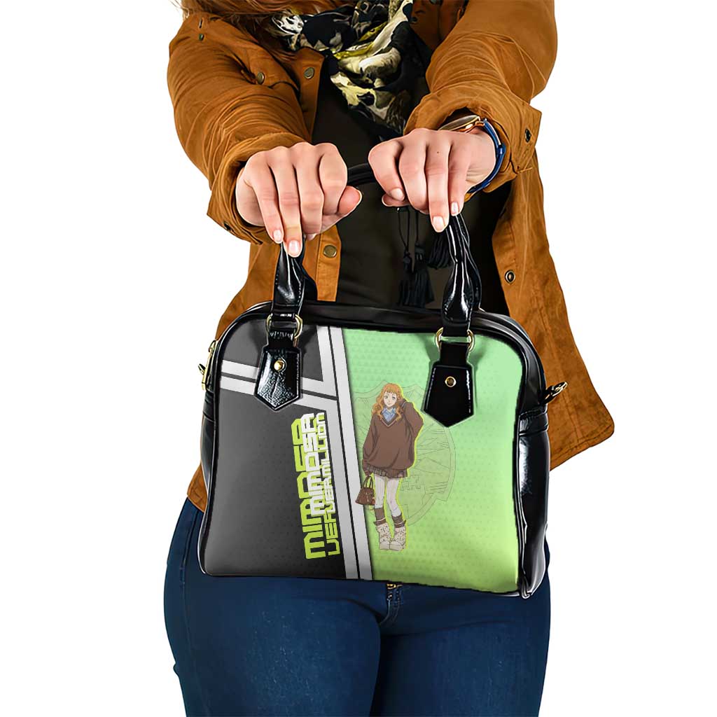 Black Clover Mimosa Vermillion Shoulder Handbag Cozy Academia Anime Style