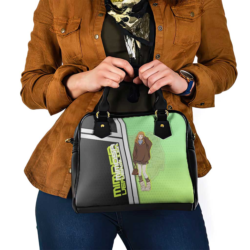 Black Clover Mimosa Vermillion Shoulder Handbag Cozy Academia Anime Style