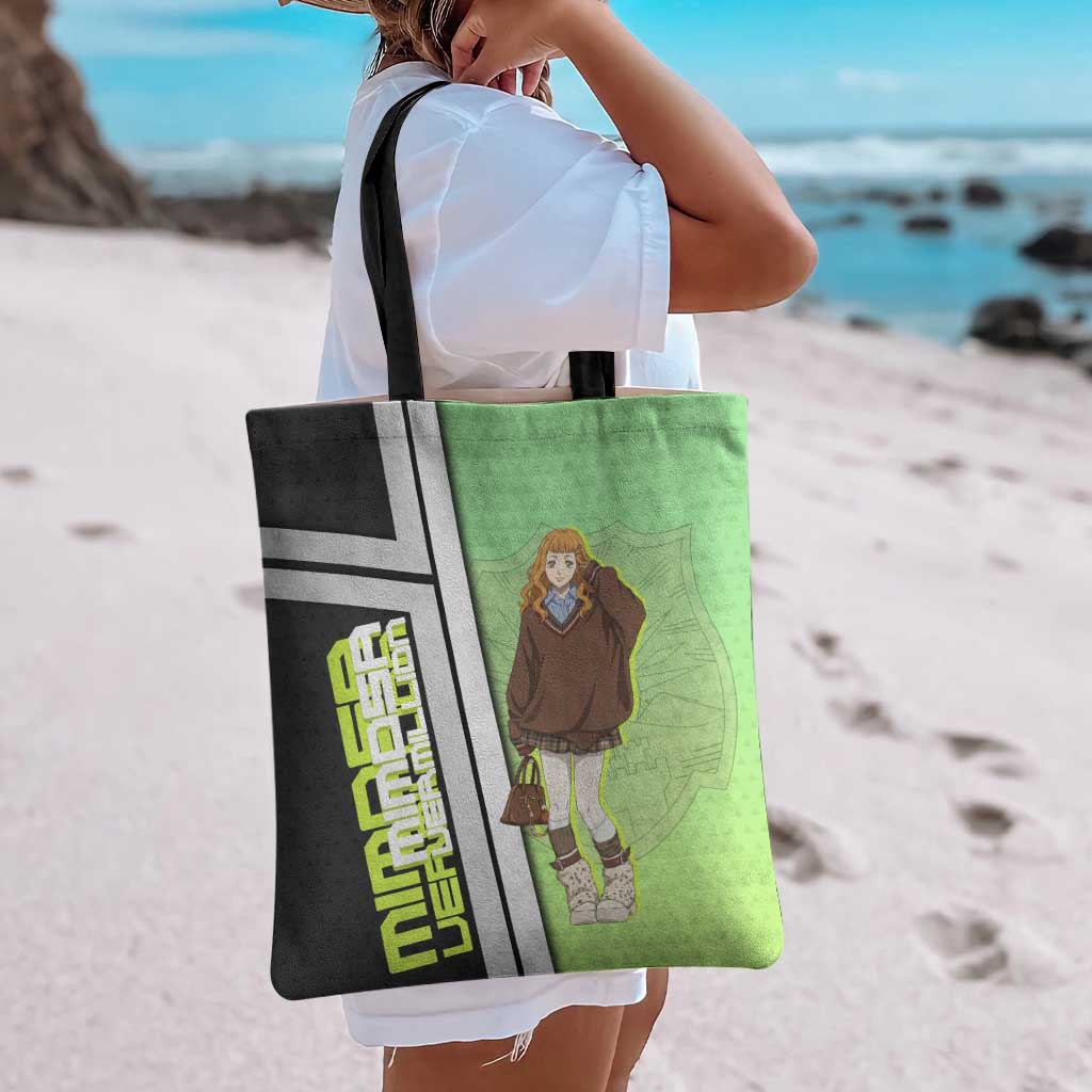 Black Clover Mimosa Vermillion Tote Bag Cozy Academia Anime Style