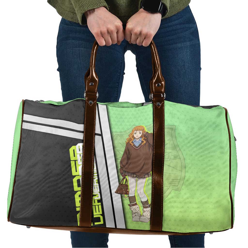 Black Clover Mimosa Vermillion Travel Bag Cozy Academia Anime Style