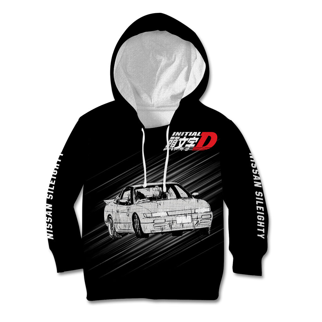Mako Sato SilEighty Initial D Kid Hoodie Manga Mix Anime Style