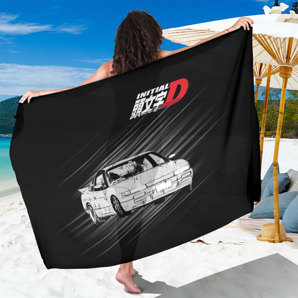 Mako Sato SilEighty Initial D Sarong Manga Mix Anime Style