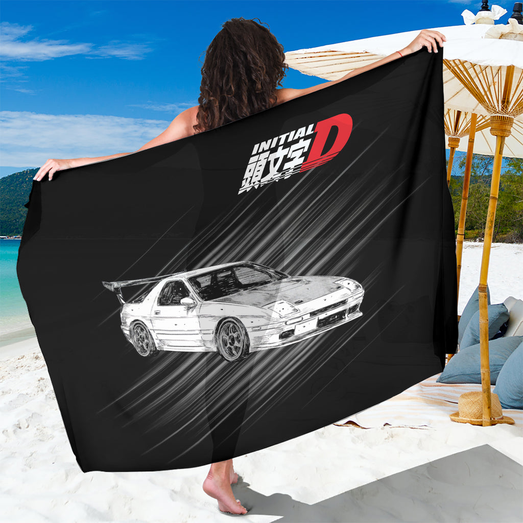 Ryosuke Takahashi RX-7 Initial D Sarong Manga Mix Anime Style