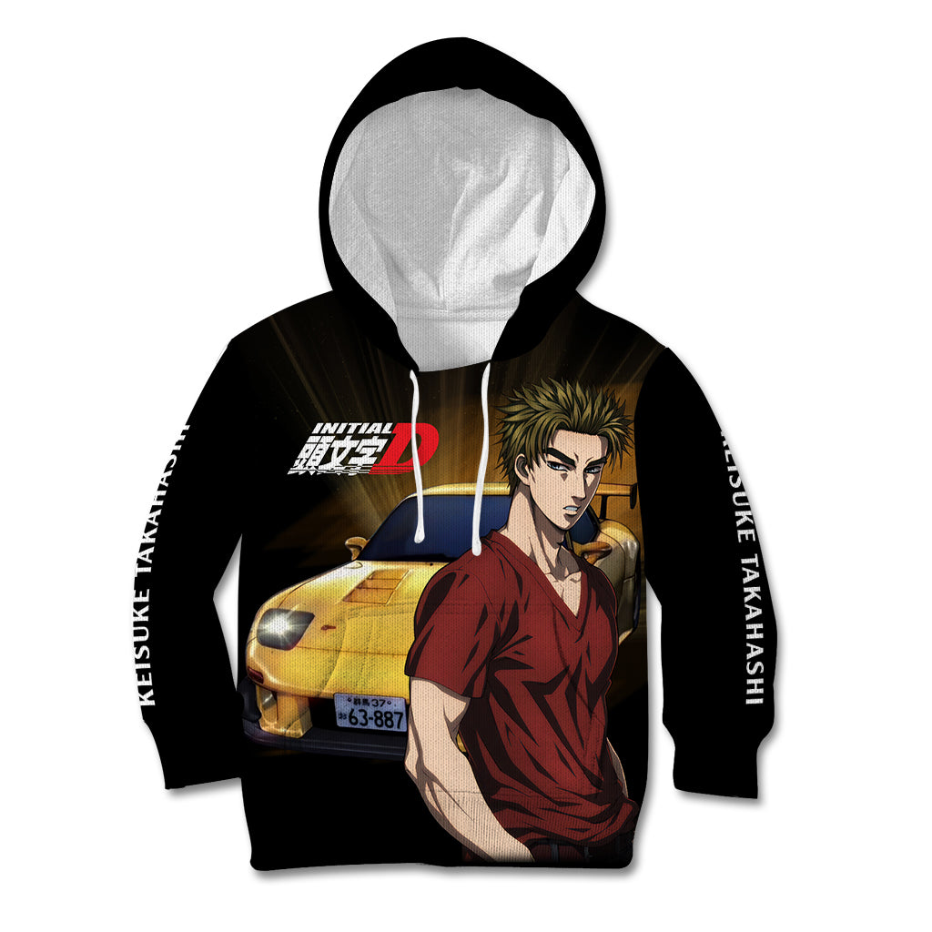 Keisuke Takahashi Initial D Kid Hoodie Anime Style