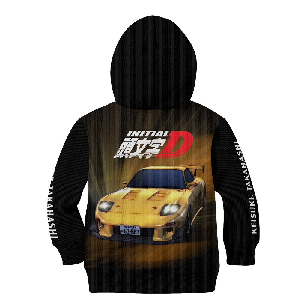Keisuke Takahashi Initial D Kid Hoodie Anime Style