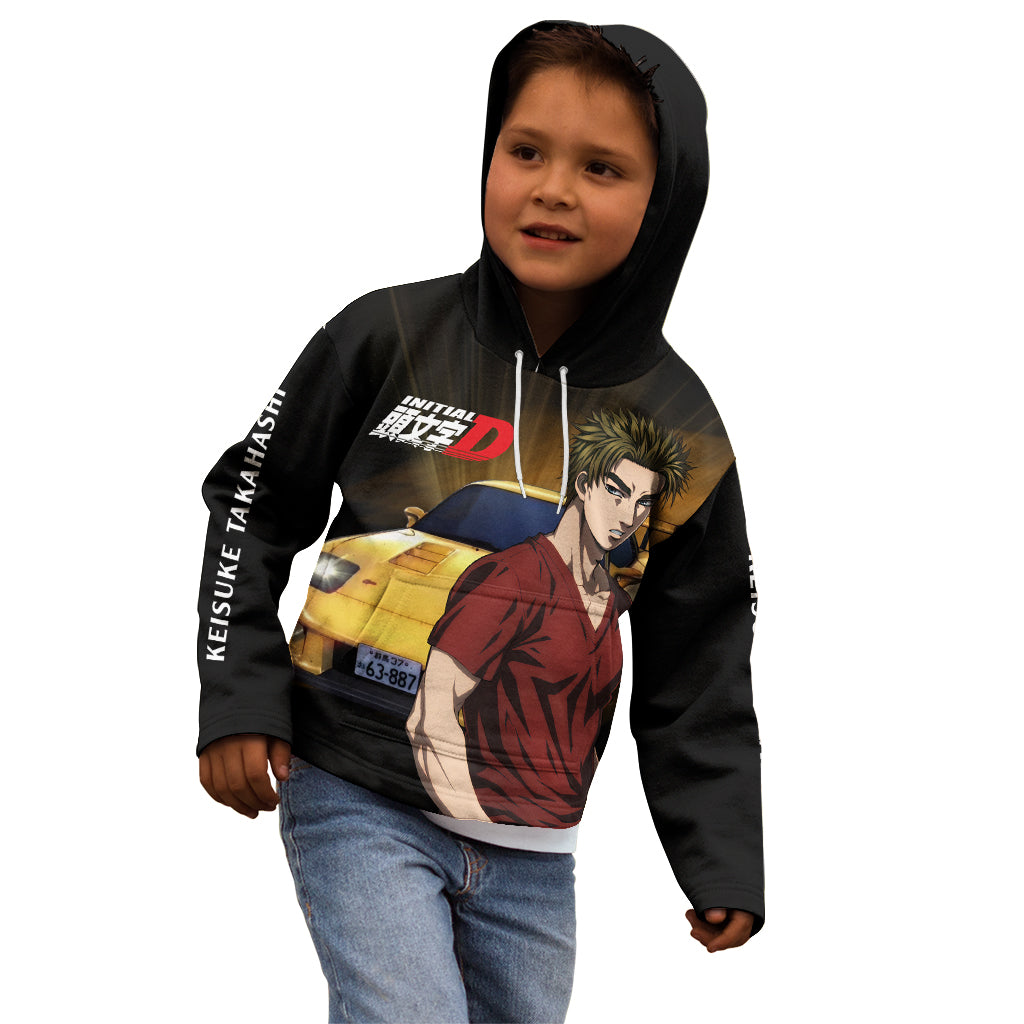 Keisuke Takahashi Initial D Kid Hoodie Anime Style