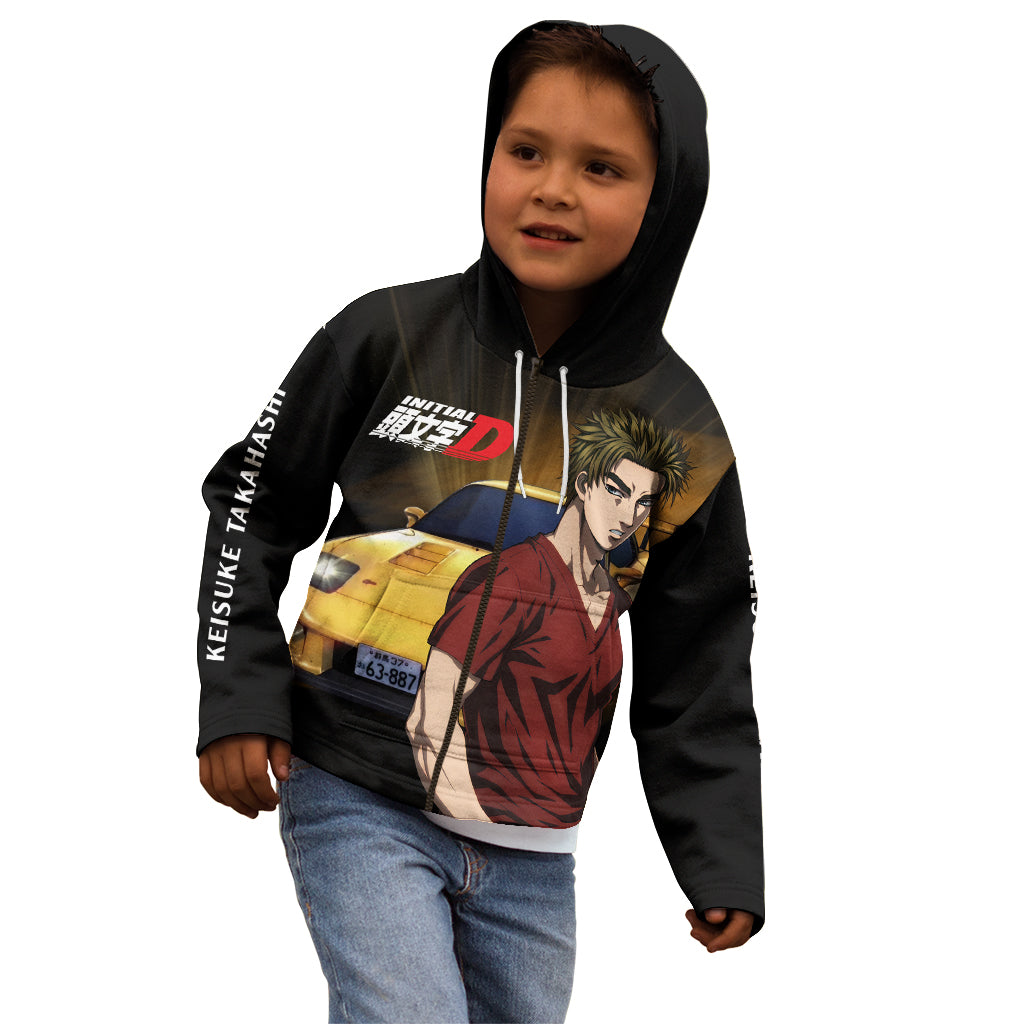 Keisuke Takahashi Initial D Kid Hoodie Anime Style