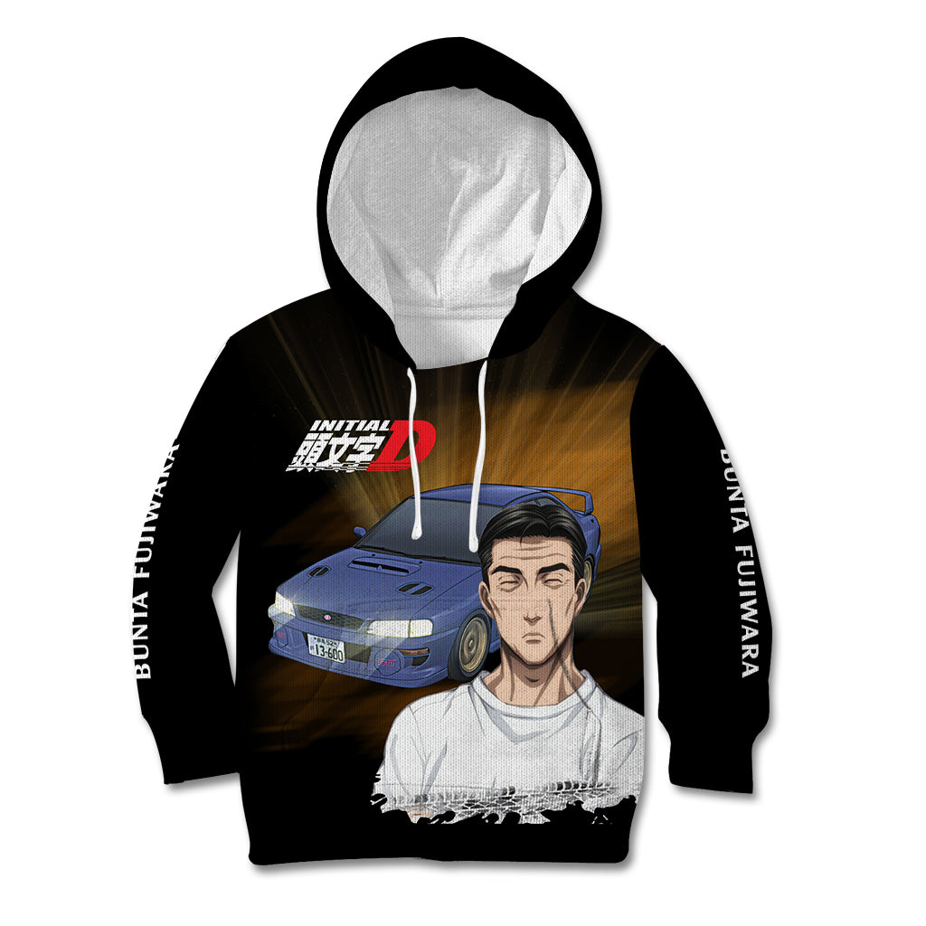 Bunta Fujiwara Initial D Kid Hoodie Manga Mix Anime Style