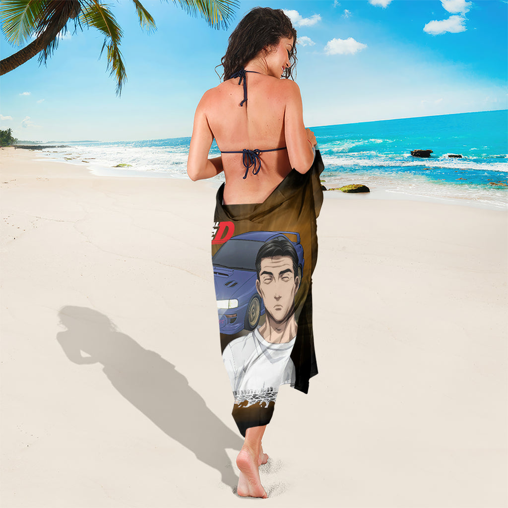 Bunta Fujiwara Initial D Sarong Manga Mix Anime Style