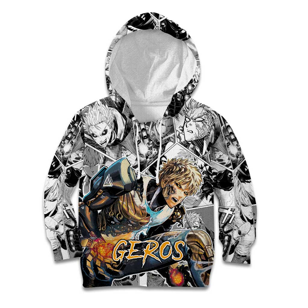 Genos - One Punch Man Kid Hoodie Anime Mix Manga Style