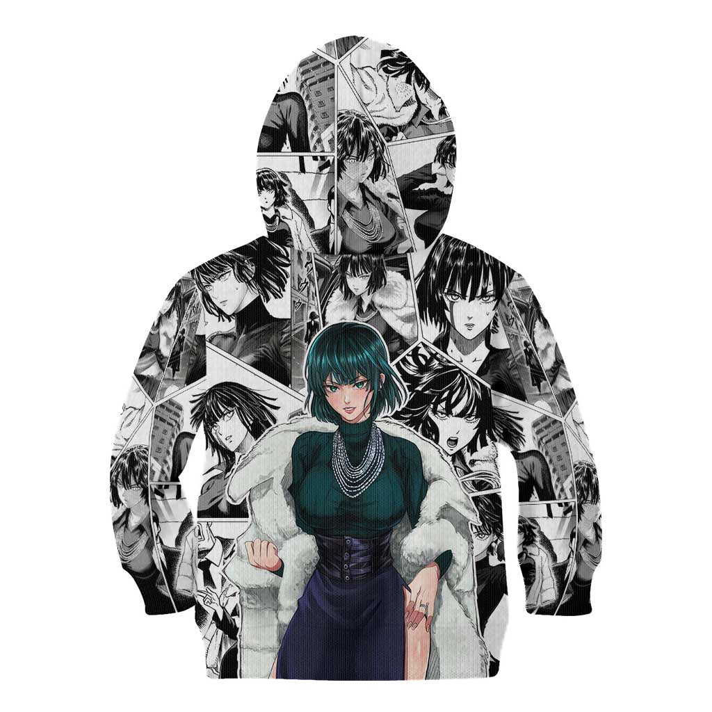 Fubuki - One Punch Man Kid Hoodie Anime Mix Manga Style