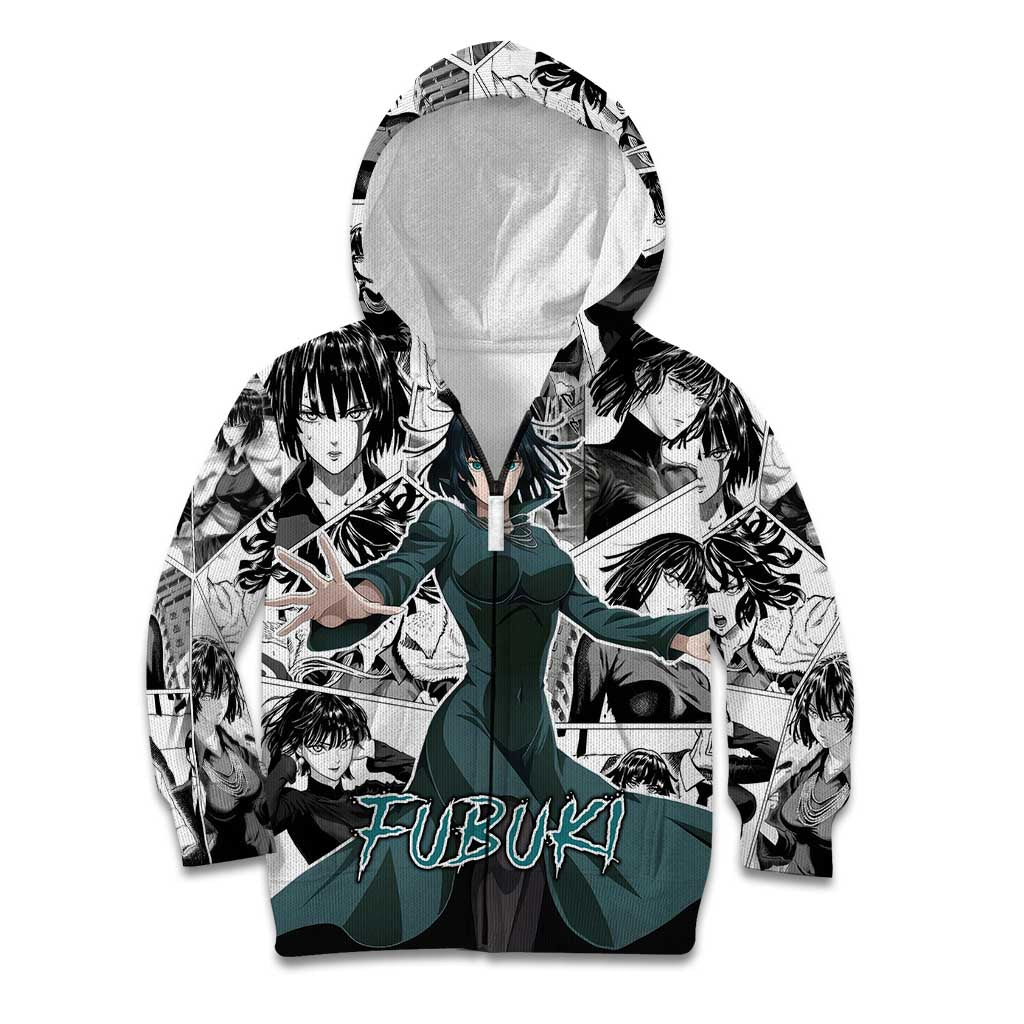 Fubuki - One Punch Man Kid Hoodie Anime Mix Manga Style