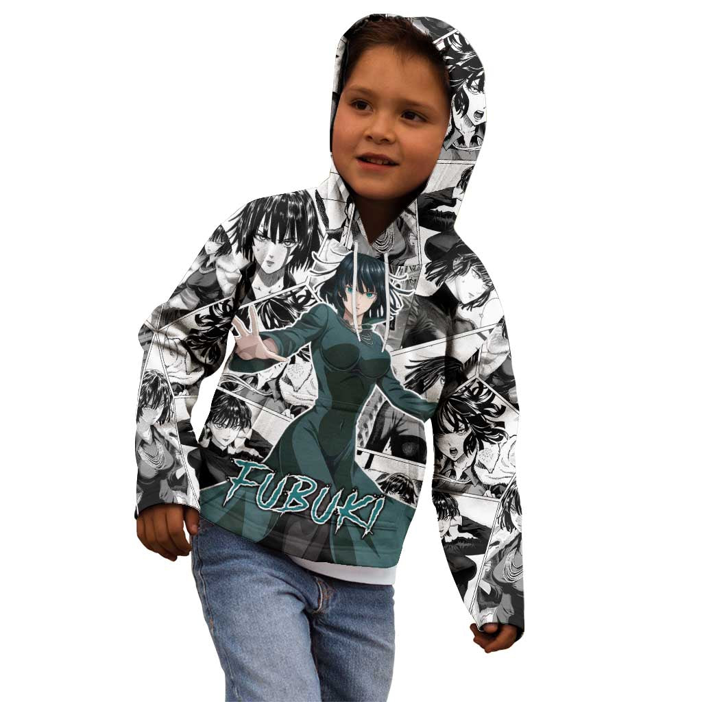 Fubuki - One Punch Man Kid Hoodie Anime Mix Manga Style