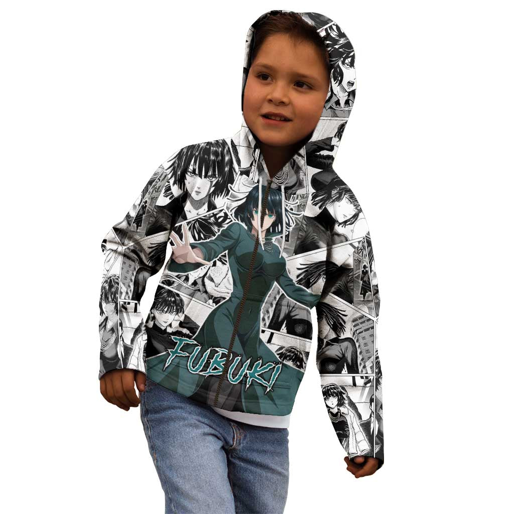 Fubuki - One Punch Man Kid Hoodie Anime Mix Manga Style