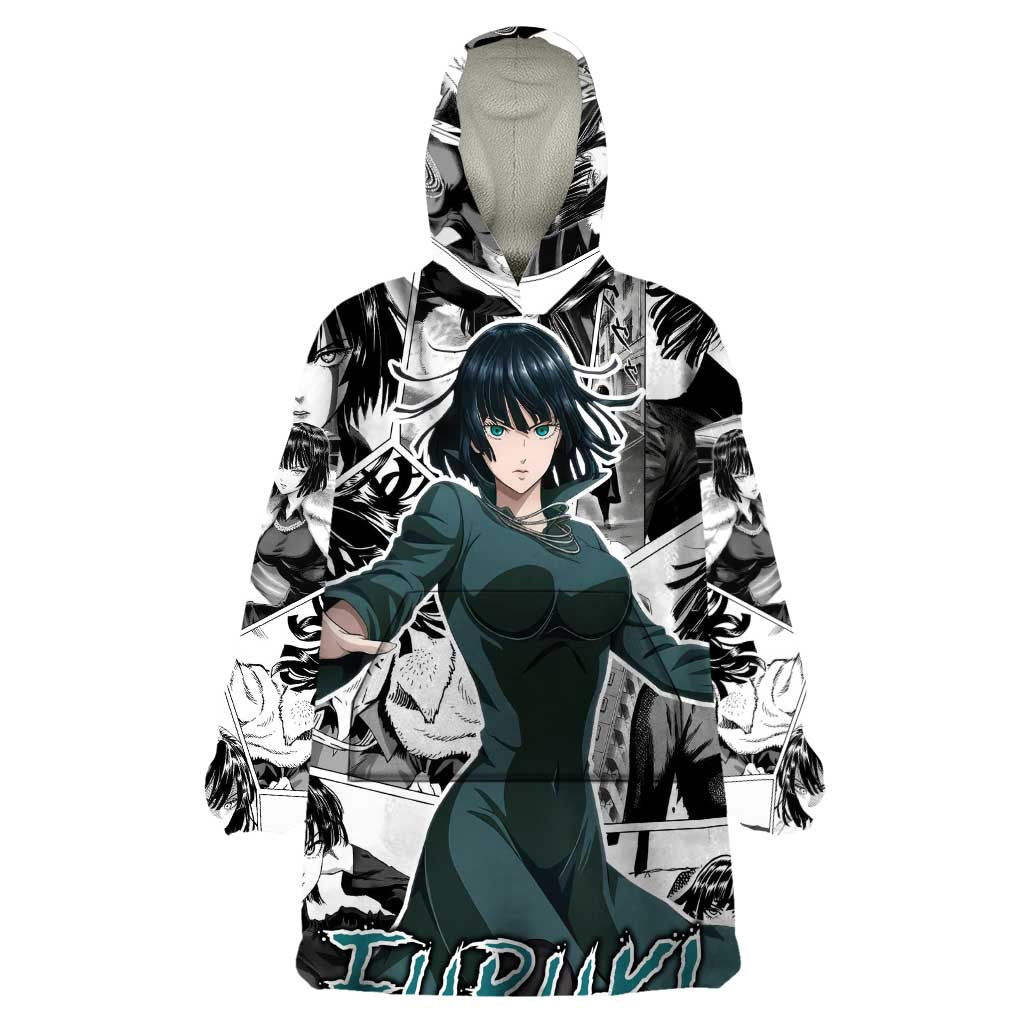 Fubuki - One Punch Man Wearable Blanket Hoodie Anime Mix Manga Style