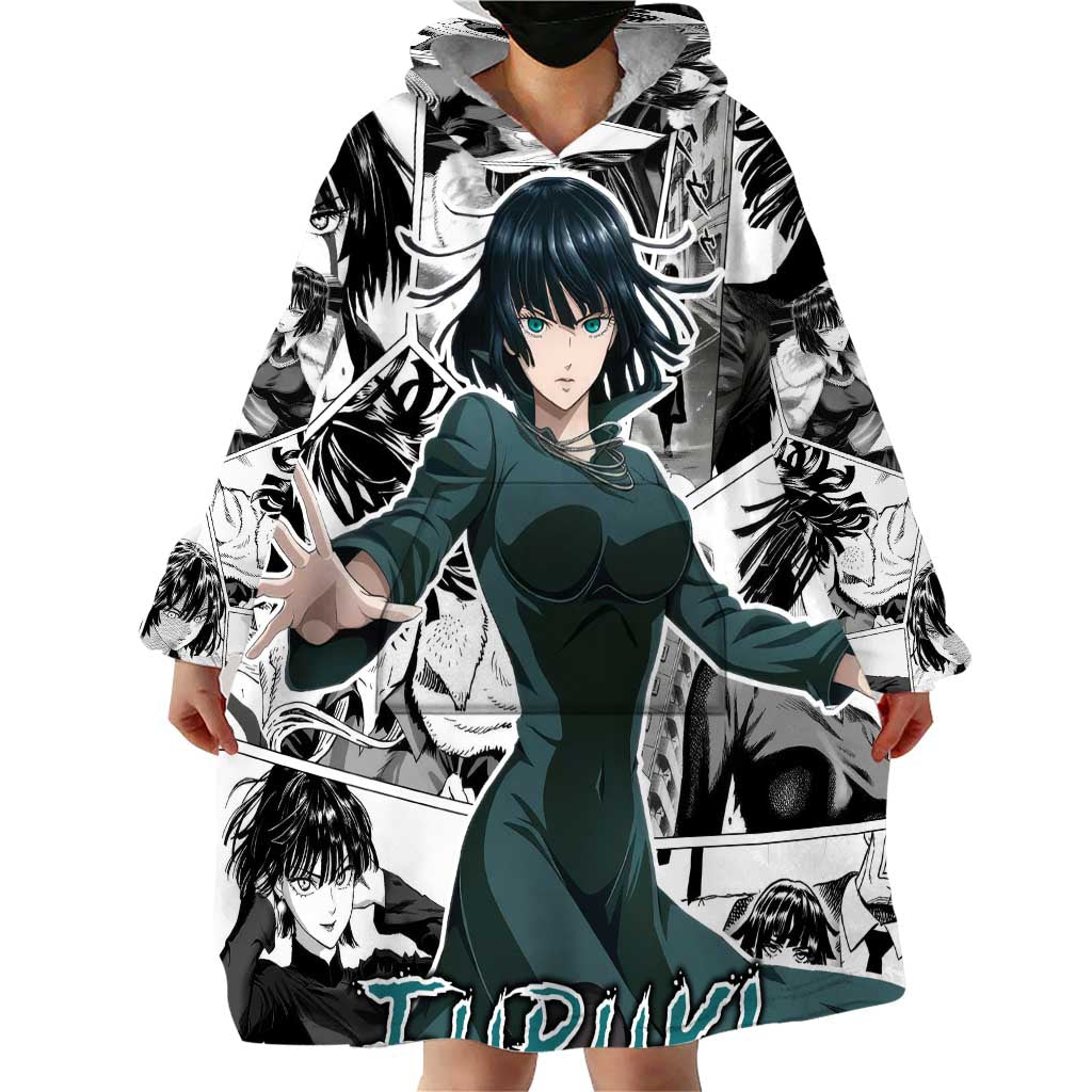 Fubuki - One Punch Man Wearable Blanket Hoodie Anime Mix Manga Style