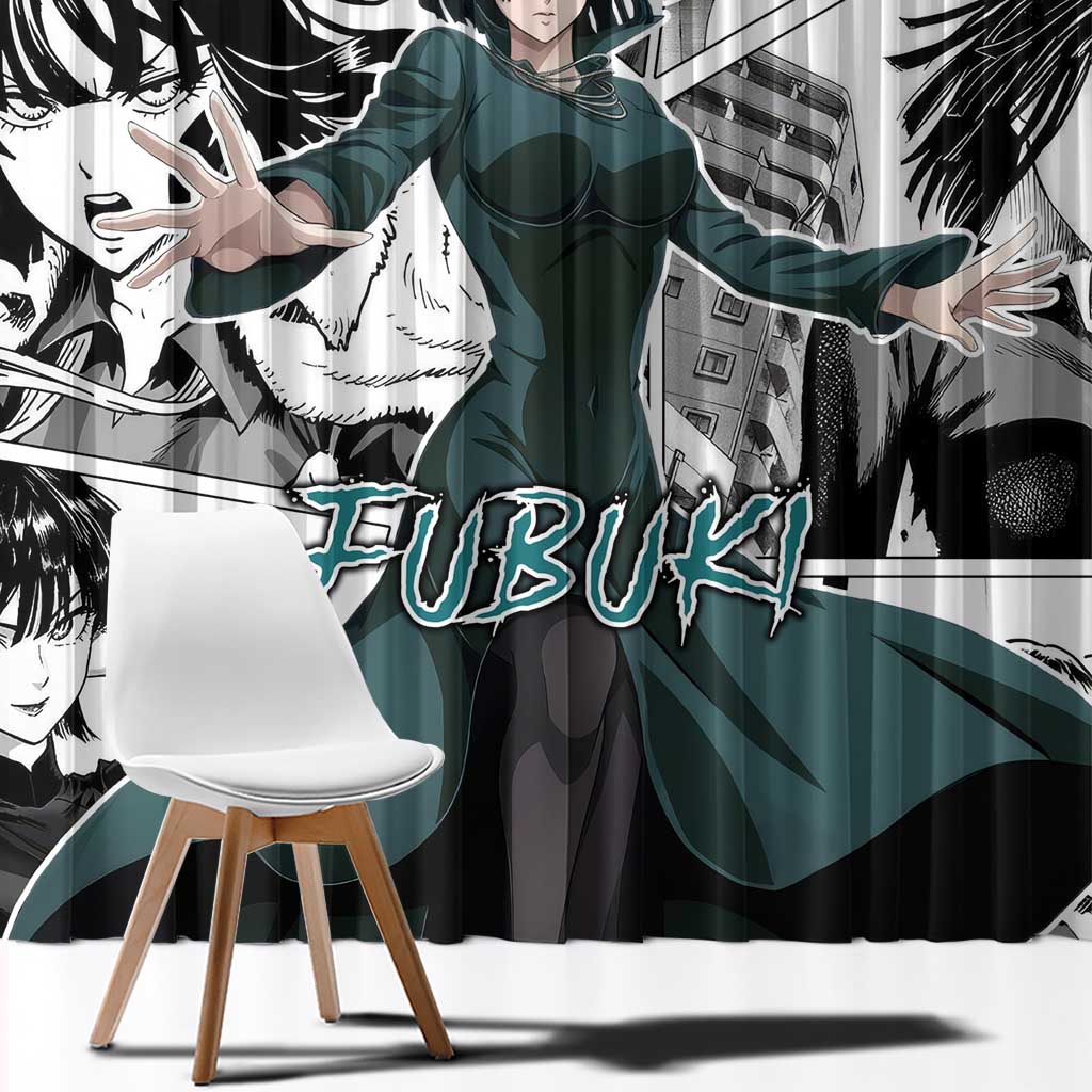 Fubuki - One Punch Man Window Curtain Anime Mix Manga Style