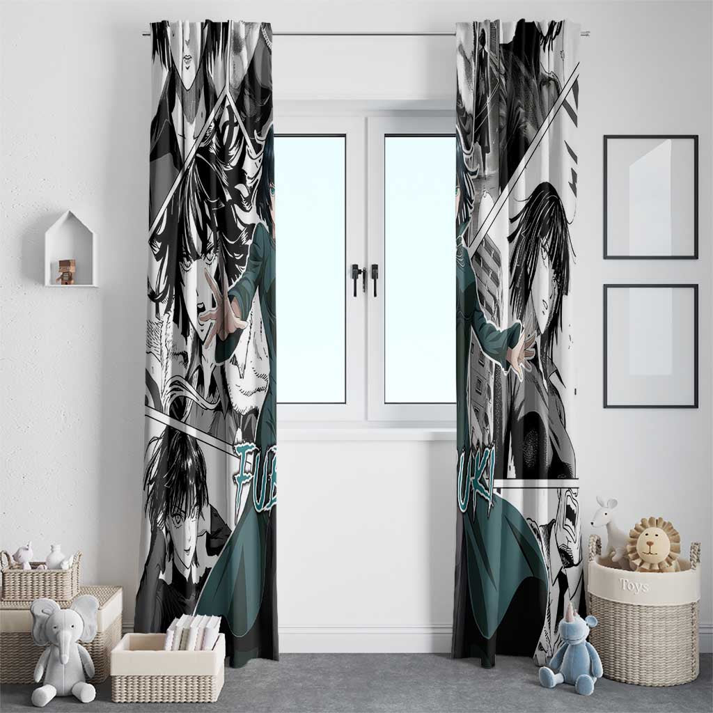 Fubuki - One Punch Man Window Curtain Anime Mix Manga Style