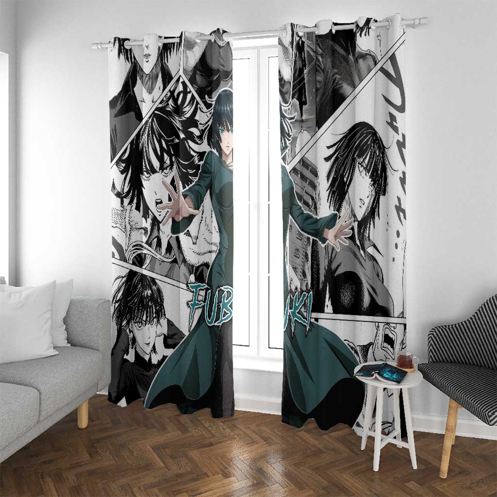 Fubuki - One Punch Man Window Curtain Anime Mix Manga Style