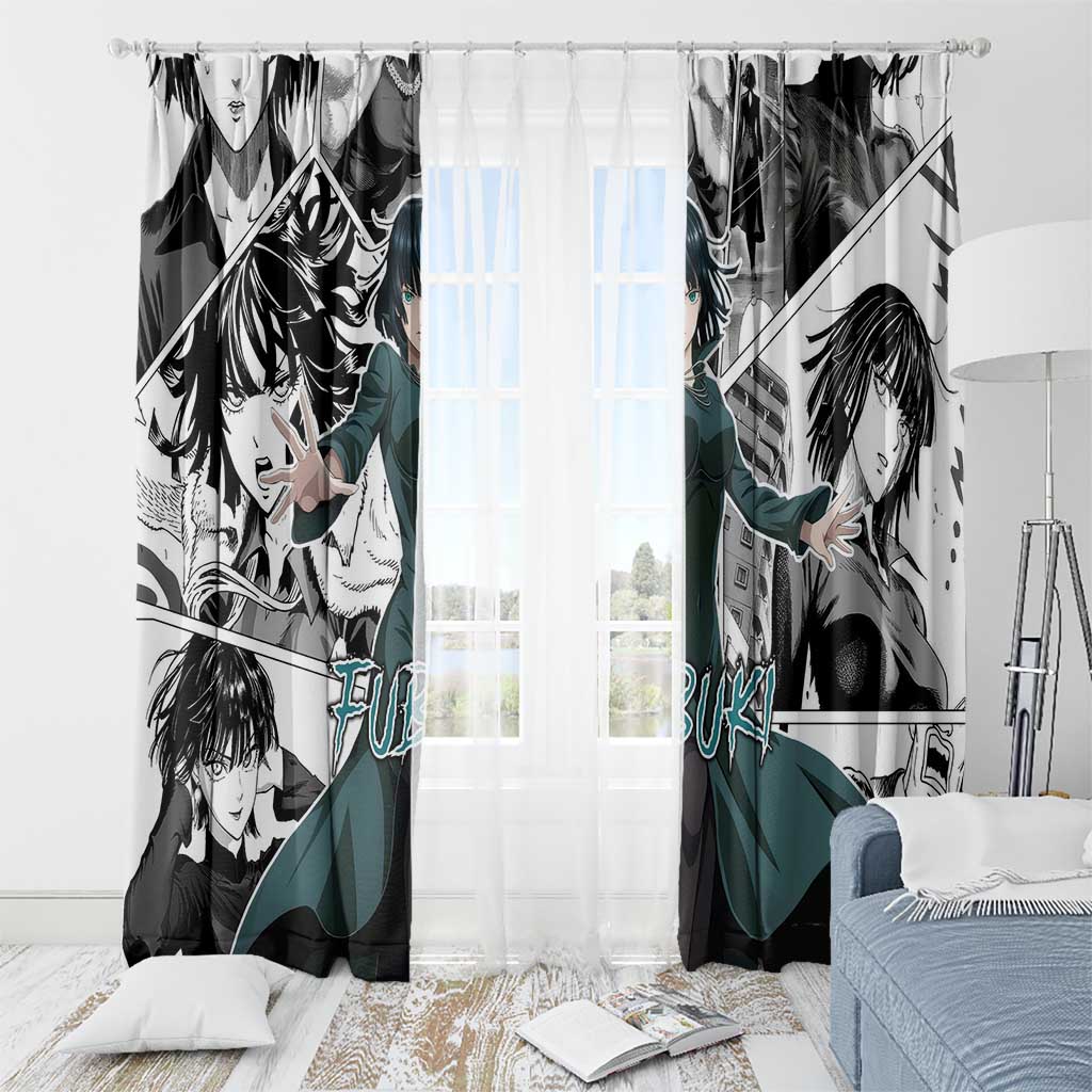 Fubuki - One Punch Man Window Curtain Anime Mix Manga Style