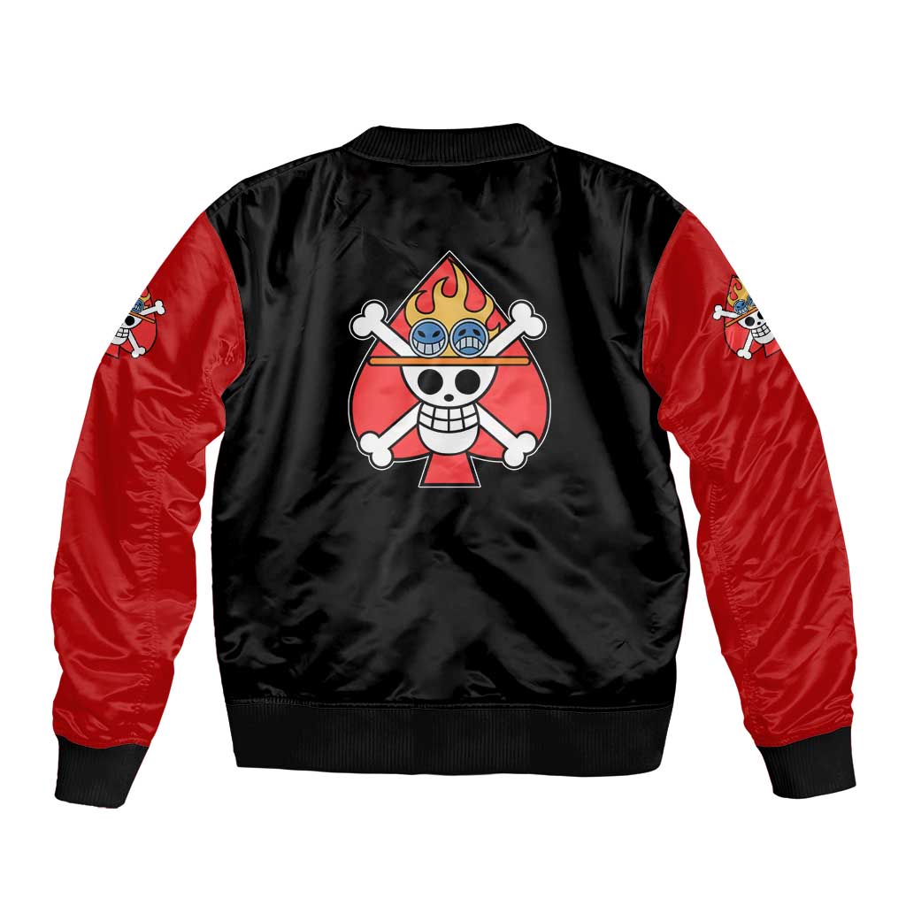 Portgas D.Ace - One Piece Bomber Jacket Anime Mix Manga Style