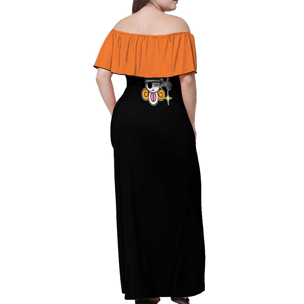 Nami - One Piece Off Shoulder Maxi Dress Anime Mix Manga Style