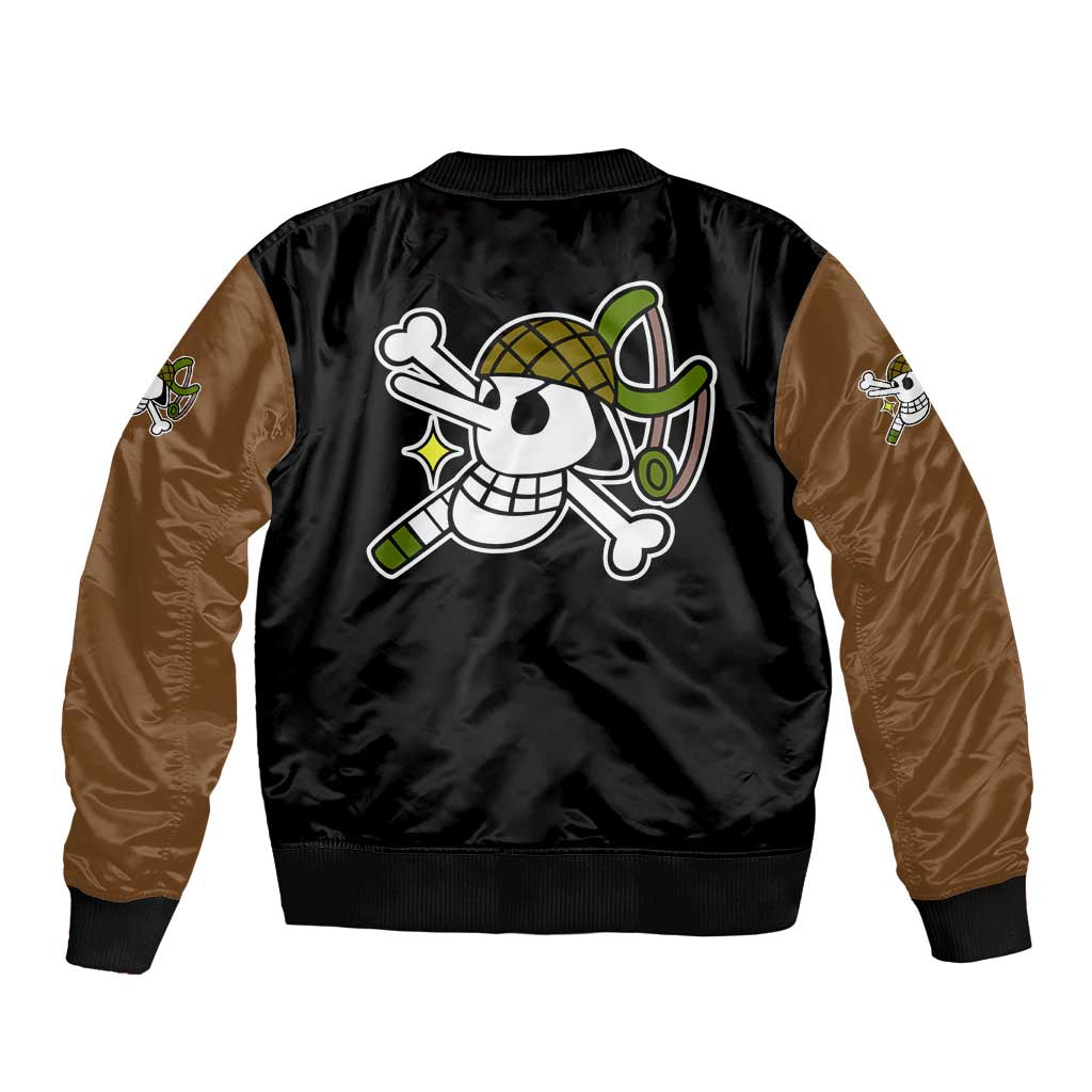 Usopp - One Piece Bomber Jacket Anime Mix Manga Style