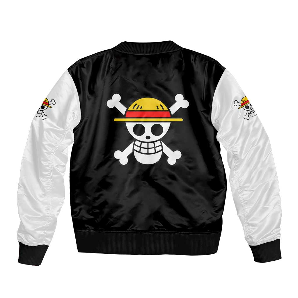 Luffy Gear 5 - One Piece Bomber Jacket Anime Mix Manga Style