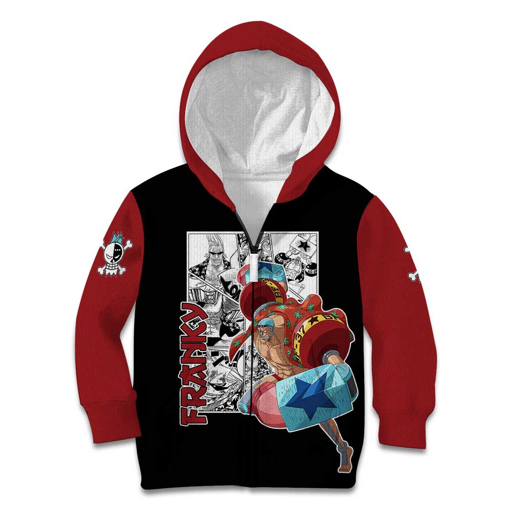 Franky - One Piece Kid Hoodie Anime Mix Manga Style