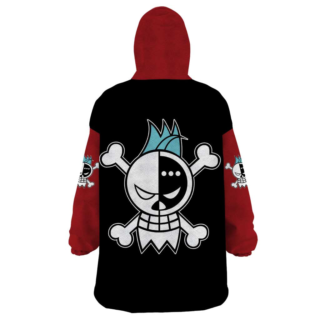 Franky - One Piece Wearable Blanket Hoodie Anime Mix Manga Style