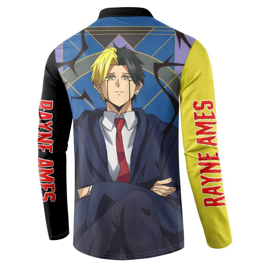 Rayne Ames - Magic And Muscles Button Sweatshirt Anime Style