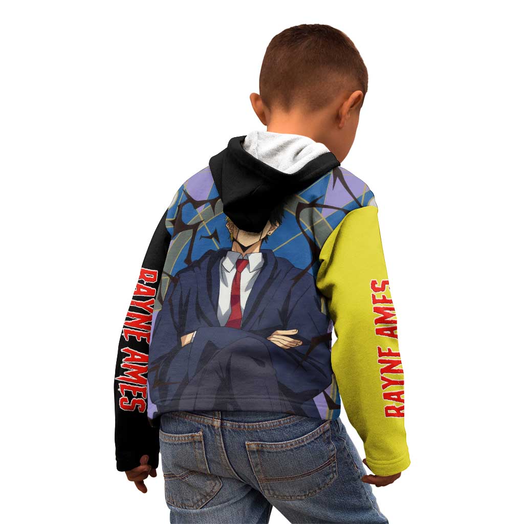 Rayne Ames - Magic And Muscles Kid Hoodie Anime Style