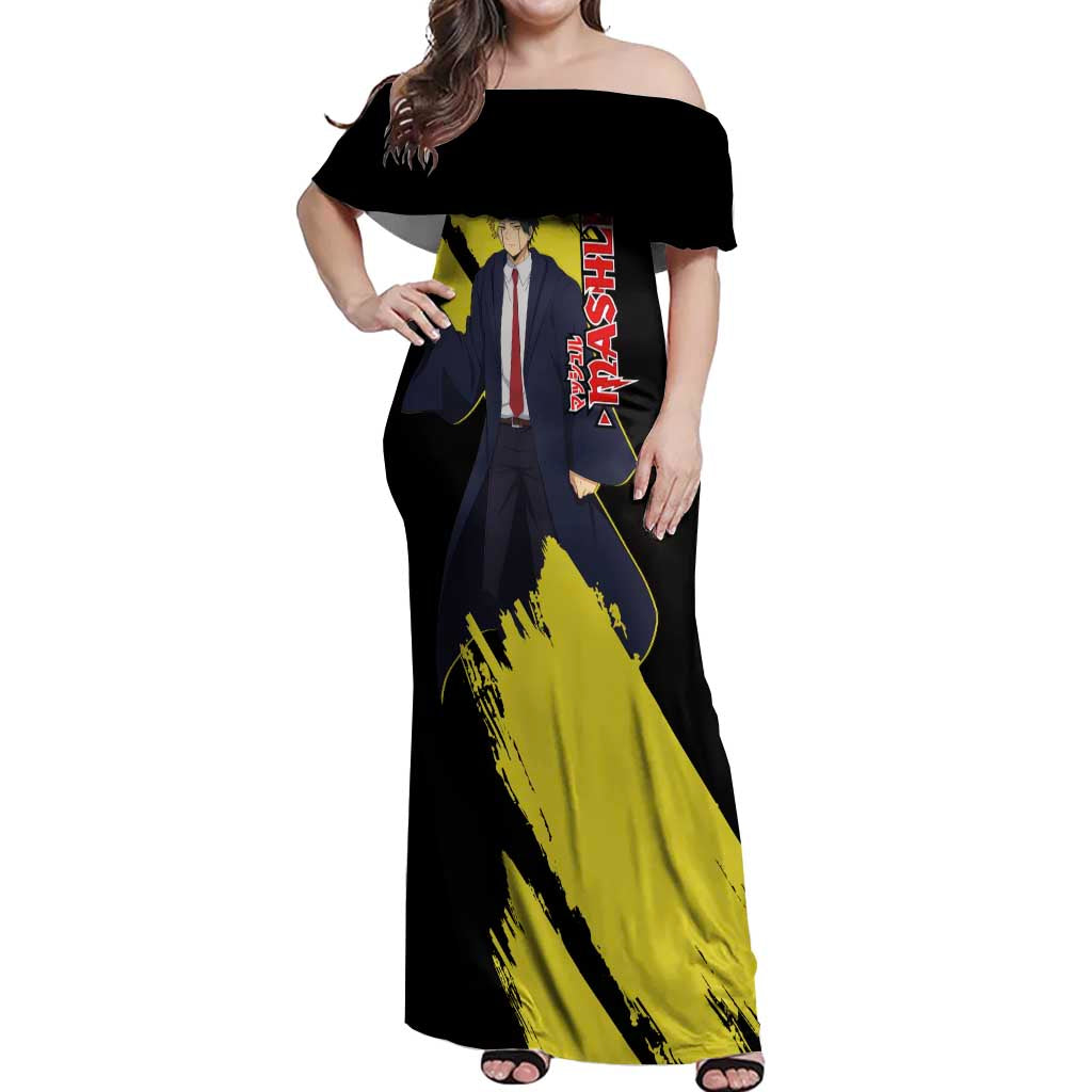 Rayne Ames - Magic And Muscles Off Shoulder Maxi Dress Anime Style