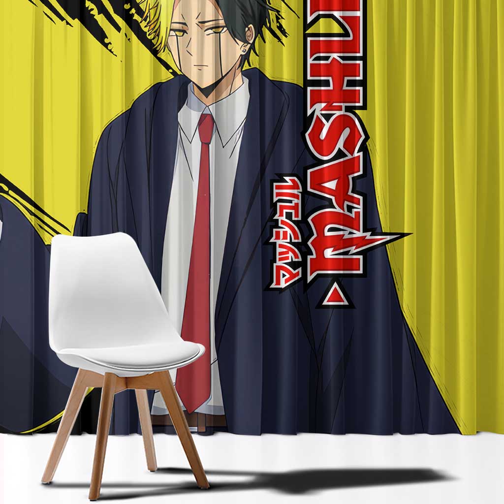 Rayne Ames - Magic And Muscles Window Curtain Anime Style