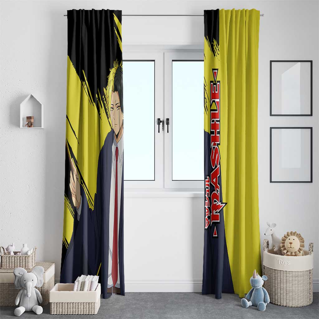 Rayne Ames - Magic And Muscles Window Curtain Anime Style