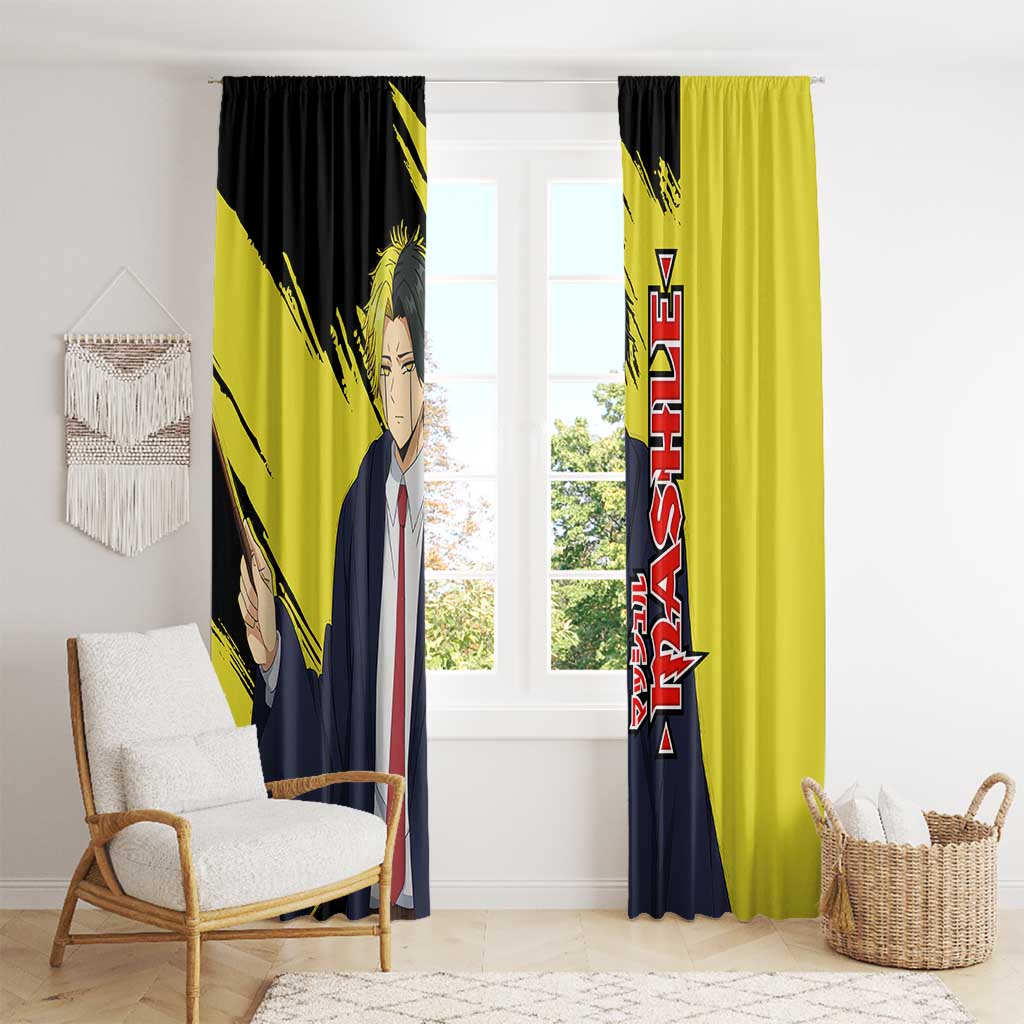 Rayne Ames - Magic And Muscles Window Curtain Anime Style