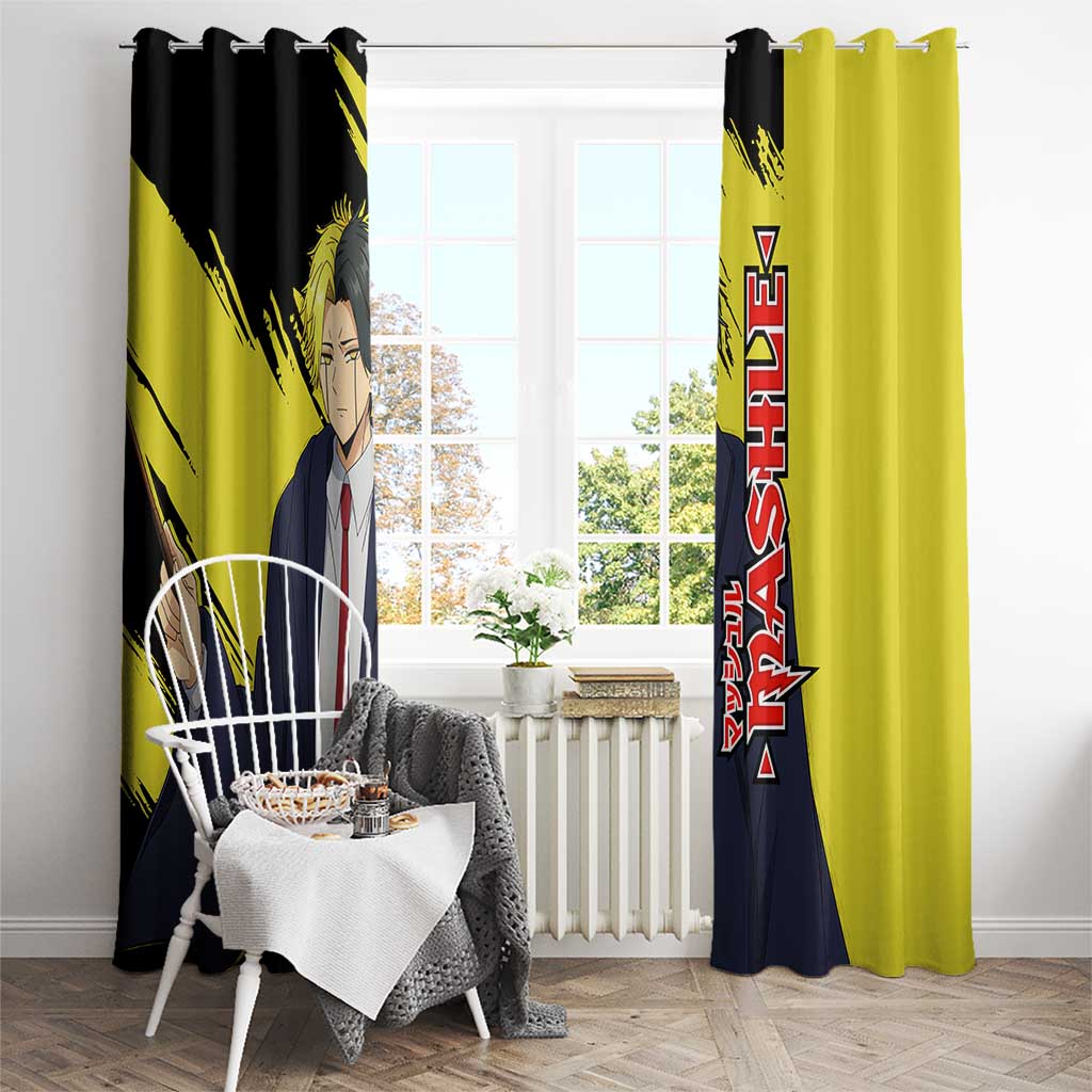 Rayne Ames - Magic And Muscles Window Curtain Anime Style