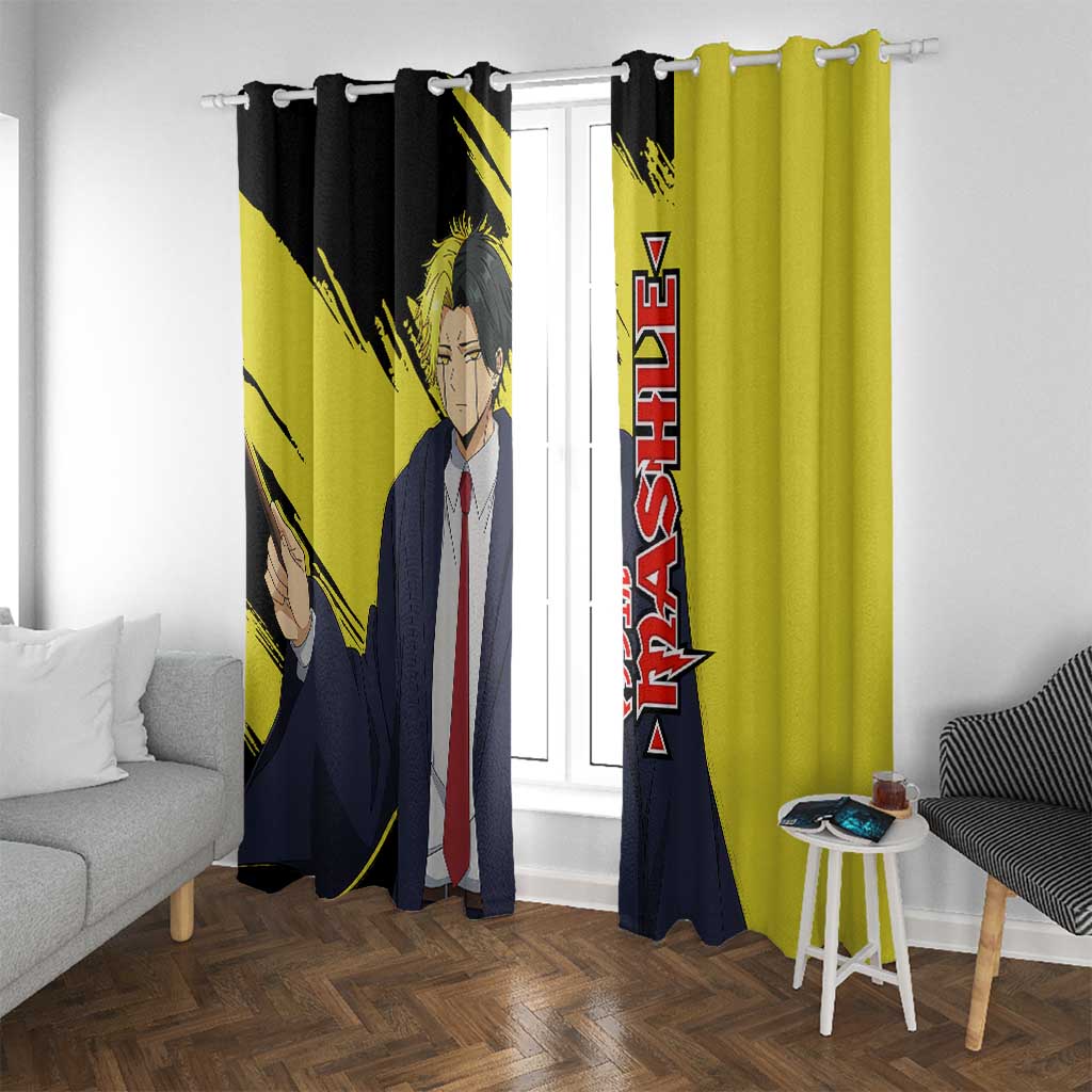Rayne Ames - Magic And Muscles Window Curtain Anime Style