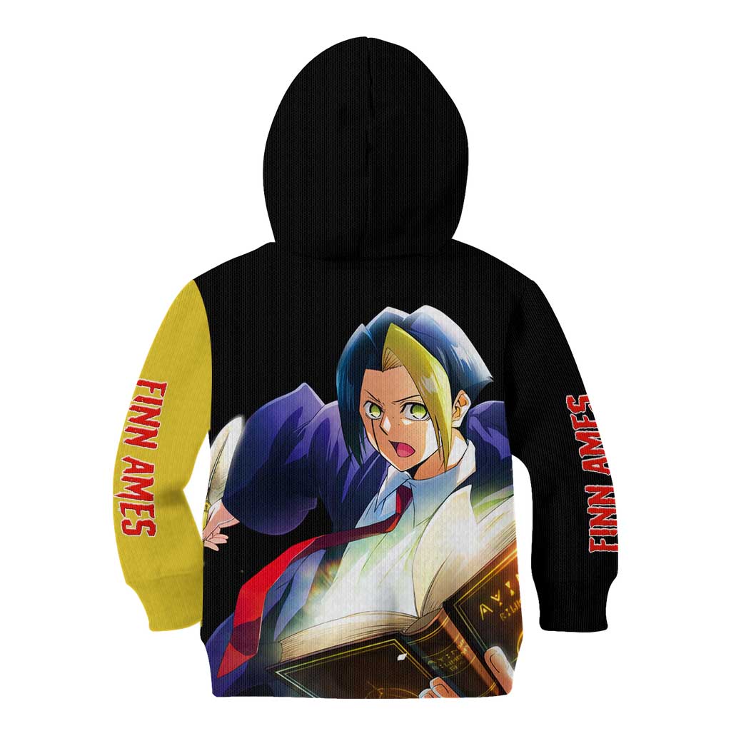 Finn Ames - Magic And Muscles Kid Hoodie Anime Style