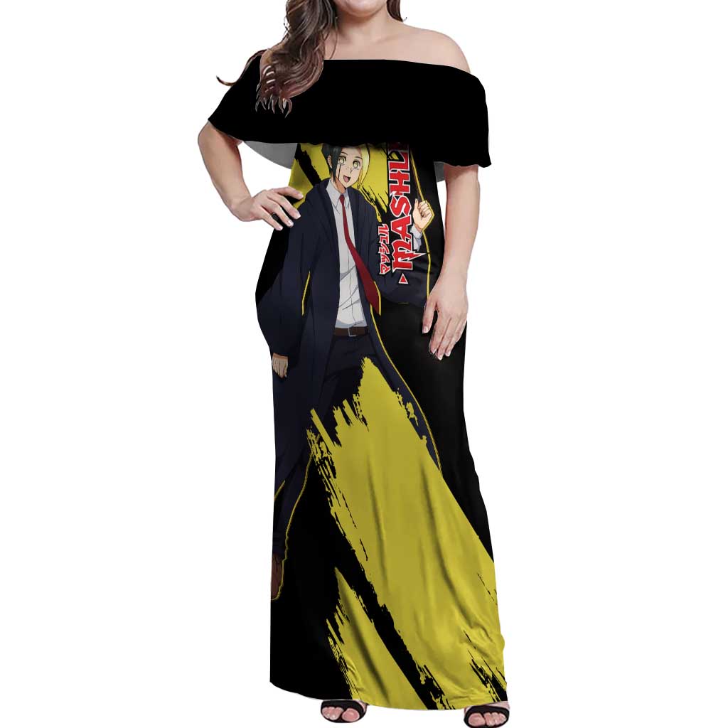 Finn Ames - Magic And Muscles Off Shoulder Maxi Dress Anime Style