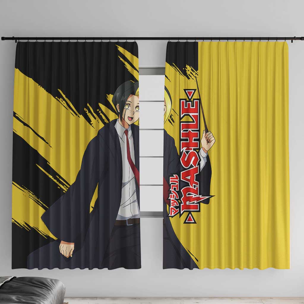 Finn Ames - Magic And Muscles Window Curtain Anime Style