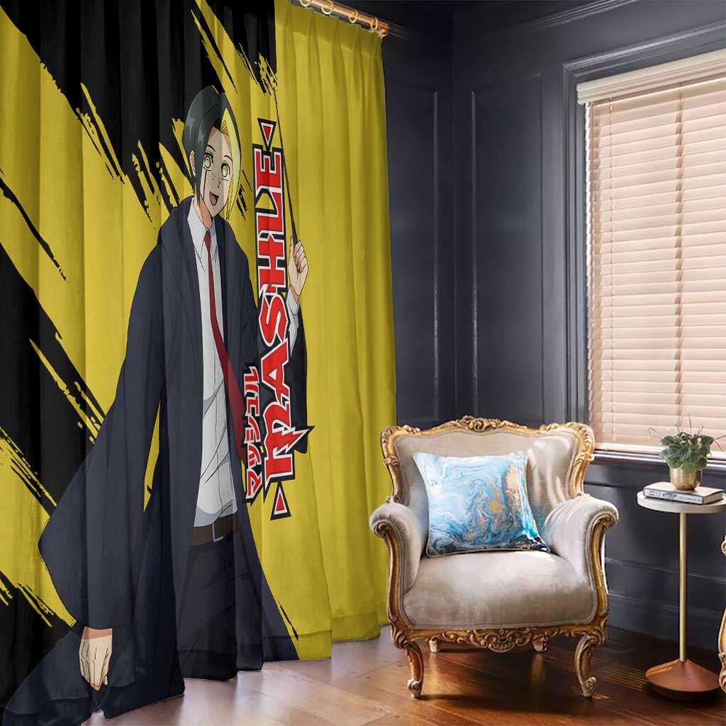 Finn Ames - Magic And Muscles Window Curtain Anime Style