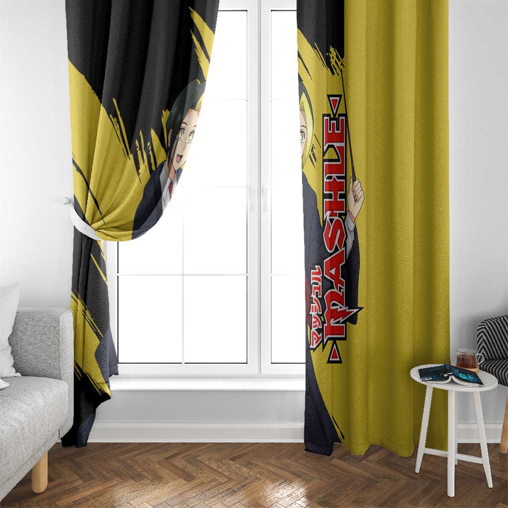 Finn Ames - Magic And Muscles Window Curtain Anime Style