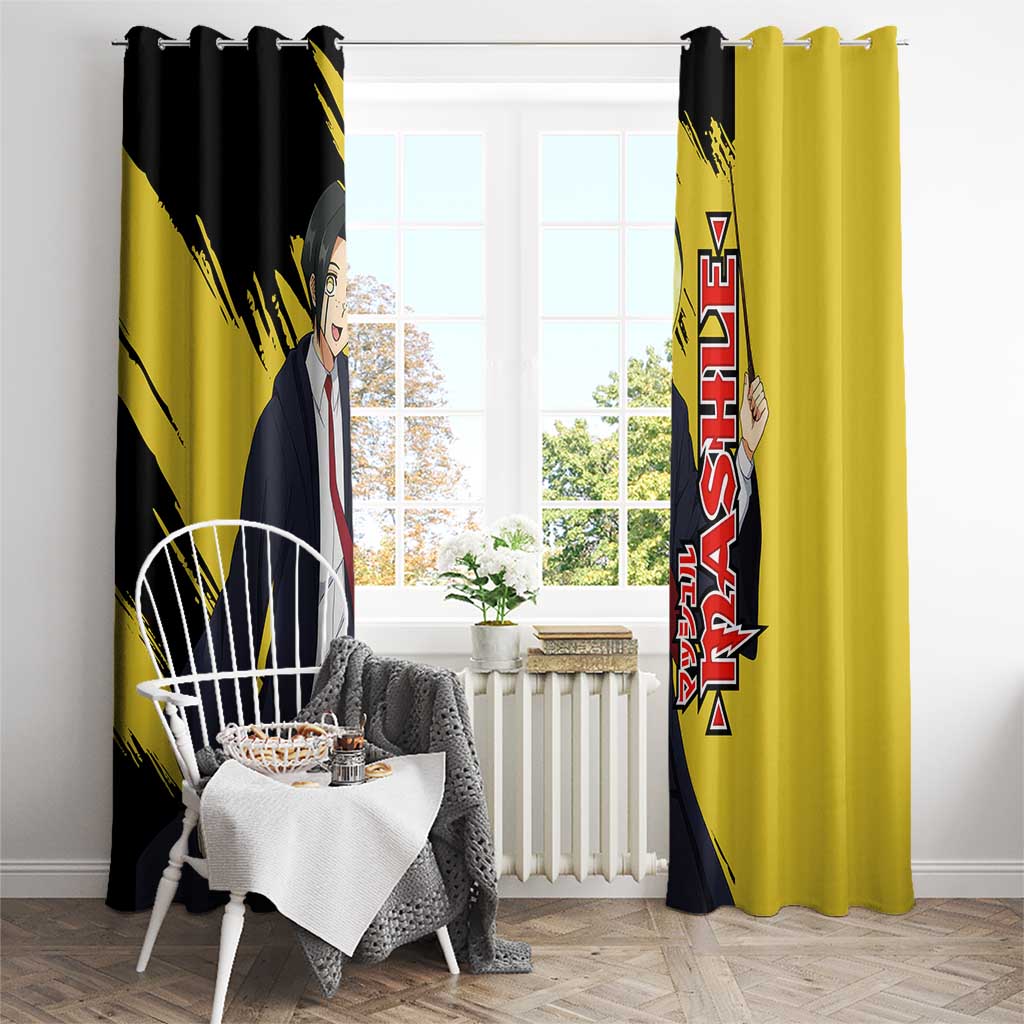 Finn Ames - Magic And Muscles Window Curtain Anime Style