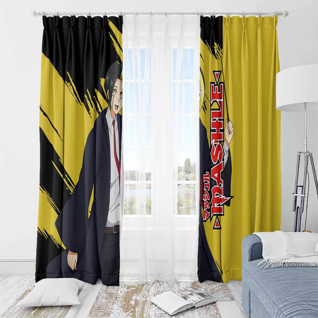 Finn Ames - Magic And Muscles Window Curtain Anime Style