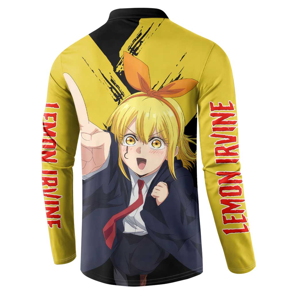 Lemon Irvine - Shakugan no Shana Button Sweatshirt Anime Style